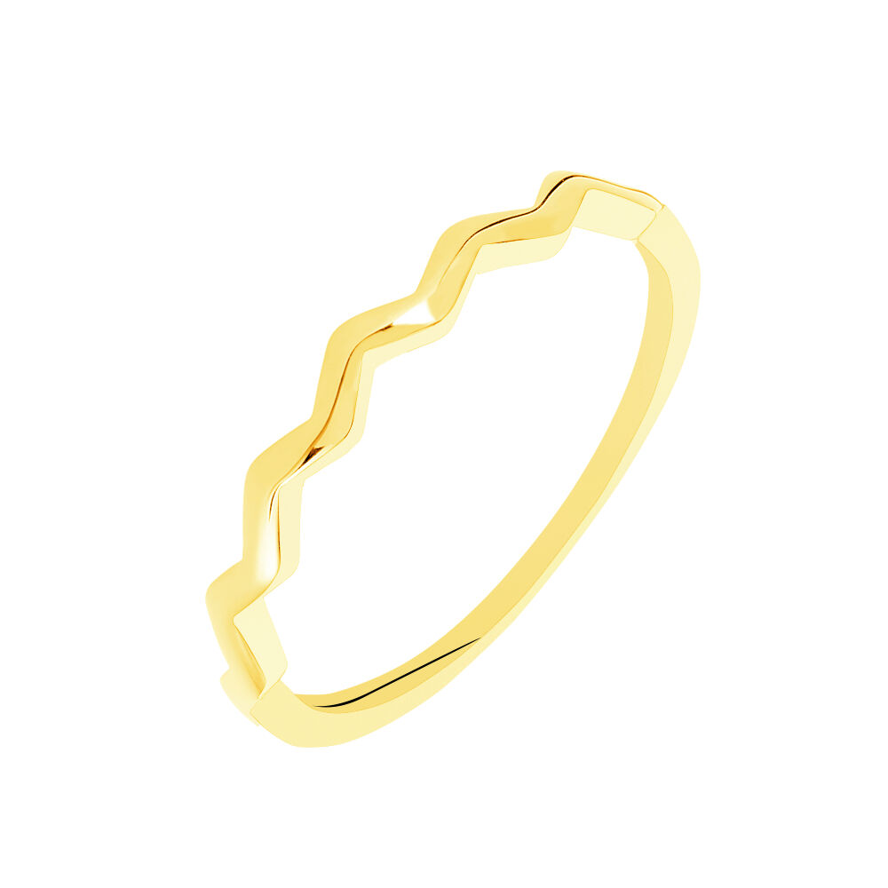 Bague or jaune femme sans pierre cheap