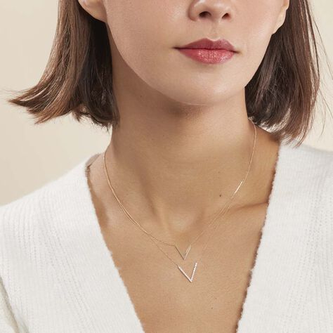 Collier Daina Or Jaune Oxyde De Zirconium - Colliers Femme | Histoire d’Or