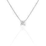 Collier Kariane Argent Blanc Oxyde De Zirconium - Colliers fantaisie Femme | Histoire d&rsquo;Or