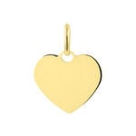 Pendentif Ange Coeur Or Jaune - Pendentifs Bapt&ecirc;me Famille | Histoire d&rsquo;Or