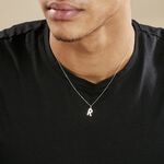 Pendentif Ionia Lettre Or Blanc - Pendentifs Famille | Histoire d&rsquo;Or