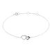 Bracelet Silana Or Blanc Diamant - Bracelets Femme | Histoire d’Or