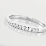 Alliance Florence Argent Blanc Oxyde De Zirconium - Alliances Femme | Histoire d&rsquo;Or