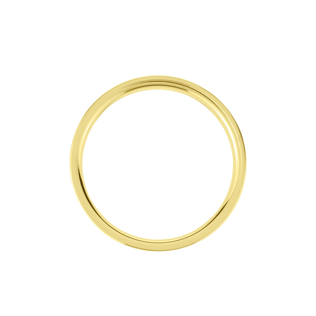 Alliance Or Jaune Gaaia Ruban Confort - Alliances Femme | Histoire d’Or