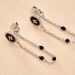 Boucles D'oreilles Pendantes Polka Argent Blanc - Boucles d'oreilles fantaisie Femme | Histoire d’Or