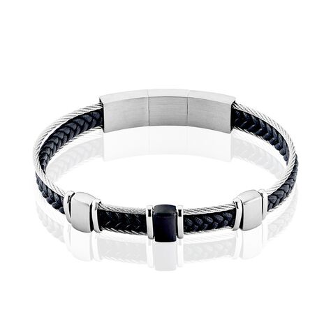 Bracelet Jourdan Cook Acier Bicolore - Bracelets Homme | Histoire d’Or