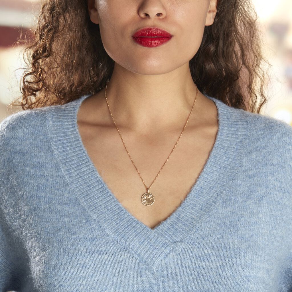 Collier Iago Plaqué Or Oxydes De Zirconium - Colliers Femme | Histoire d’Or