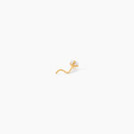 Piercing Fethi Serti Griffe 05 Or Jaune Oxyde - Piercing Nez Femme | Histoire d&rsquo;Or