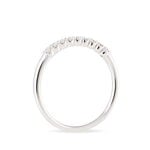 Alliance Eloise Or Blanc Diamant - Alliances Femme | Histoire d&rsquo;Or