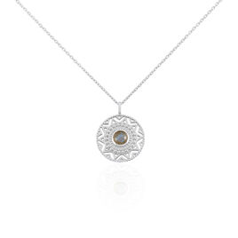 Collier Tokyo Argent Blanc Labradorite - Colliers Femme | Histoire d’Or
