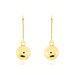 Boucles D'oreilles Pendantes Fidelia Boules Or Jaune - Boucles d'oreilles pendantes Femme | Histoire d’Or