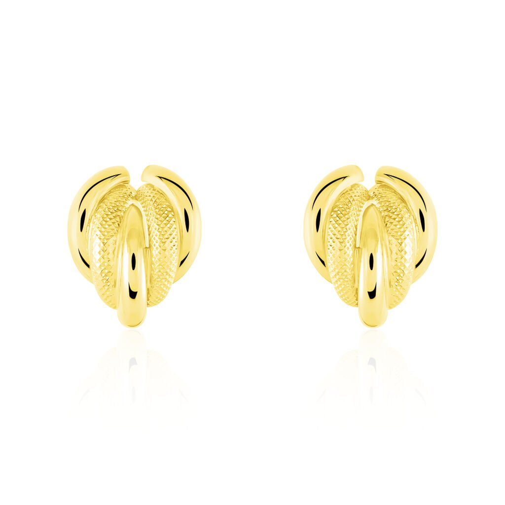 Boucles D'oreilles Pendantes Garda Or Jaune - Boucles d'oreilles pendantes Femme | Histoire d’Or