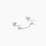 Bijou D'oreille Unitaire Argent Blanc Rocca Oxyde De Zirconium - Piercings d'oreilles Femme | Histoire d&rsquo;Or