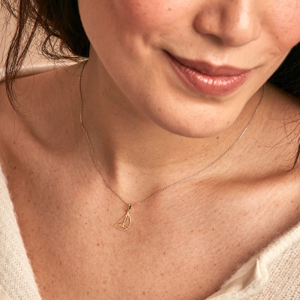 Pendentif Volia Or Jaune - Pendentifs Femme | Histoire d’Or