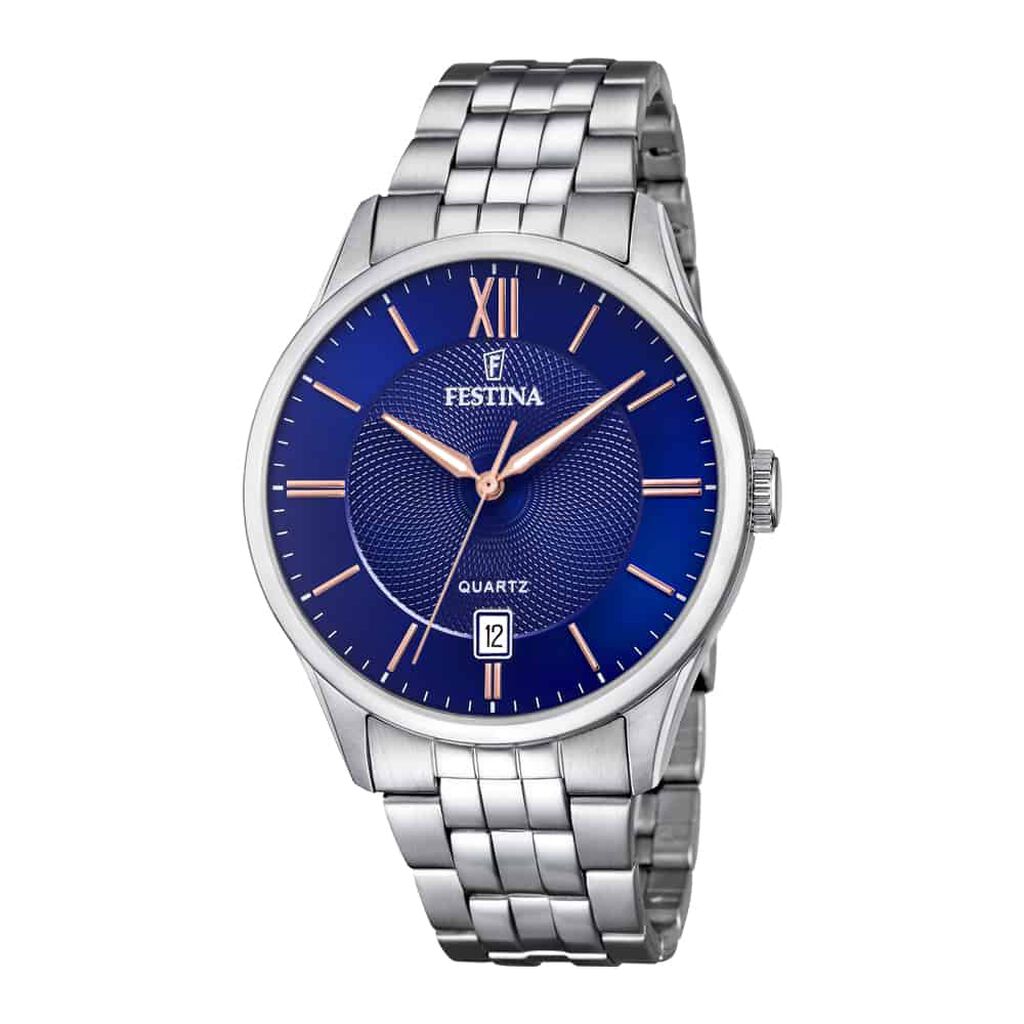 Montre Festina Classics Bleu - Montres Homme | Histoire d’Or