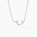 Collier Vega Argent Blanc Oxyde De Zirconium - Colliers Zodiaque Femme | Histoire d’Or