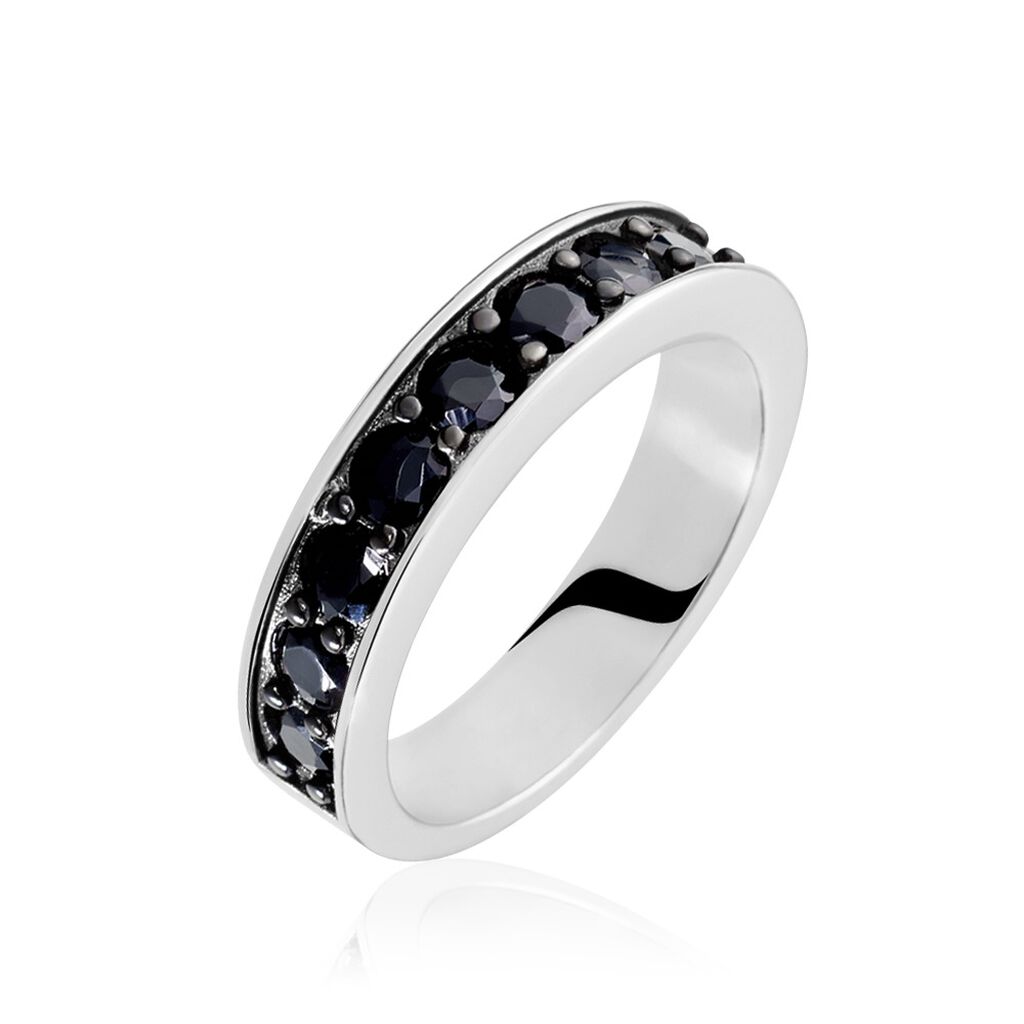 Bague Tour Complet Mondy Argent Oxydes De Zirconium - Bagues avec pierre Femme | Histoire d&rsquo;Or