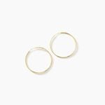 Cr&eacute;oles Muses Or Jaune - Boucles d'oreilles cr&eacute;oles Femme | Histoire d&rsquo;Or