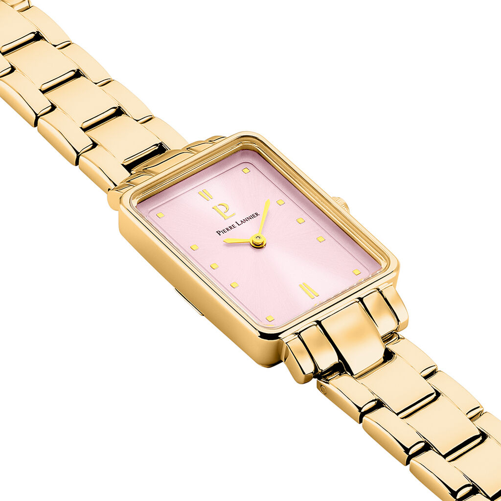 Montre Pierre Lannier Ariane Rose - Montres Femme | Histoire d&rsquo;Or