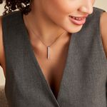 Collier Tullia Argent Blanc - Colliers fantaisie Femme | Histoire d&rsquo;Or