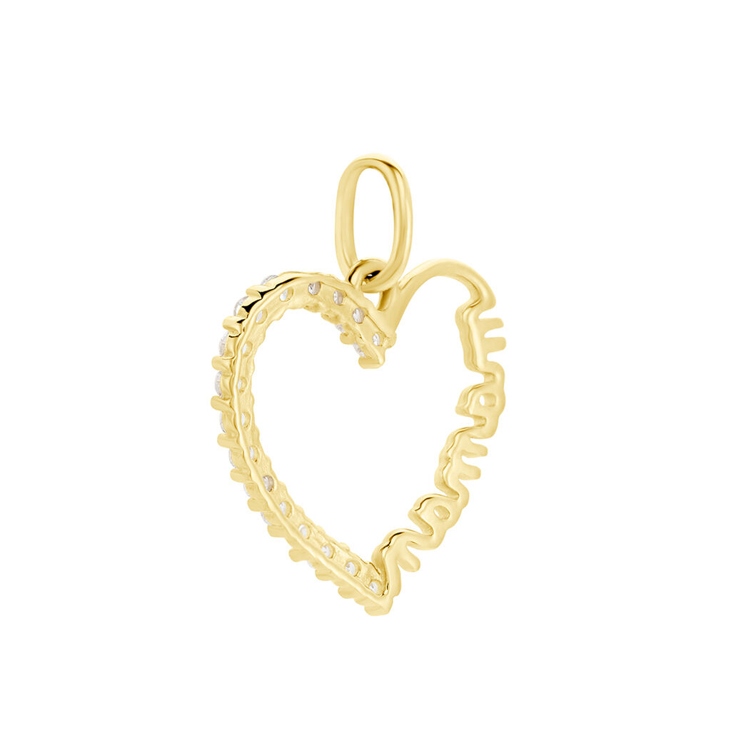 Pendentif Chiela Or Jaune Oxyde De Zirconium - Pendentifs Femme | Histoire d’Or