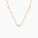 Collier Isa Acier Jaune Cristal - Colliers fantaisie Femme | Histoire d&rsquo;Or