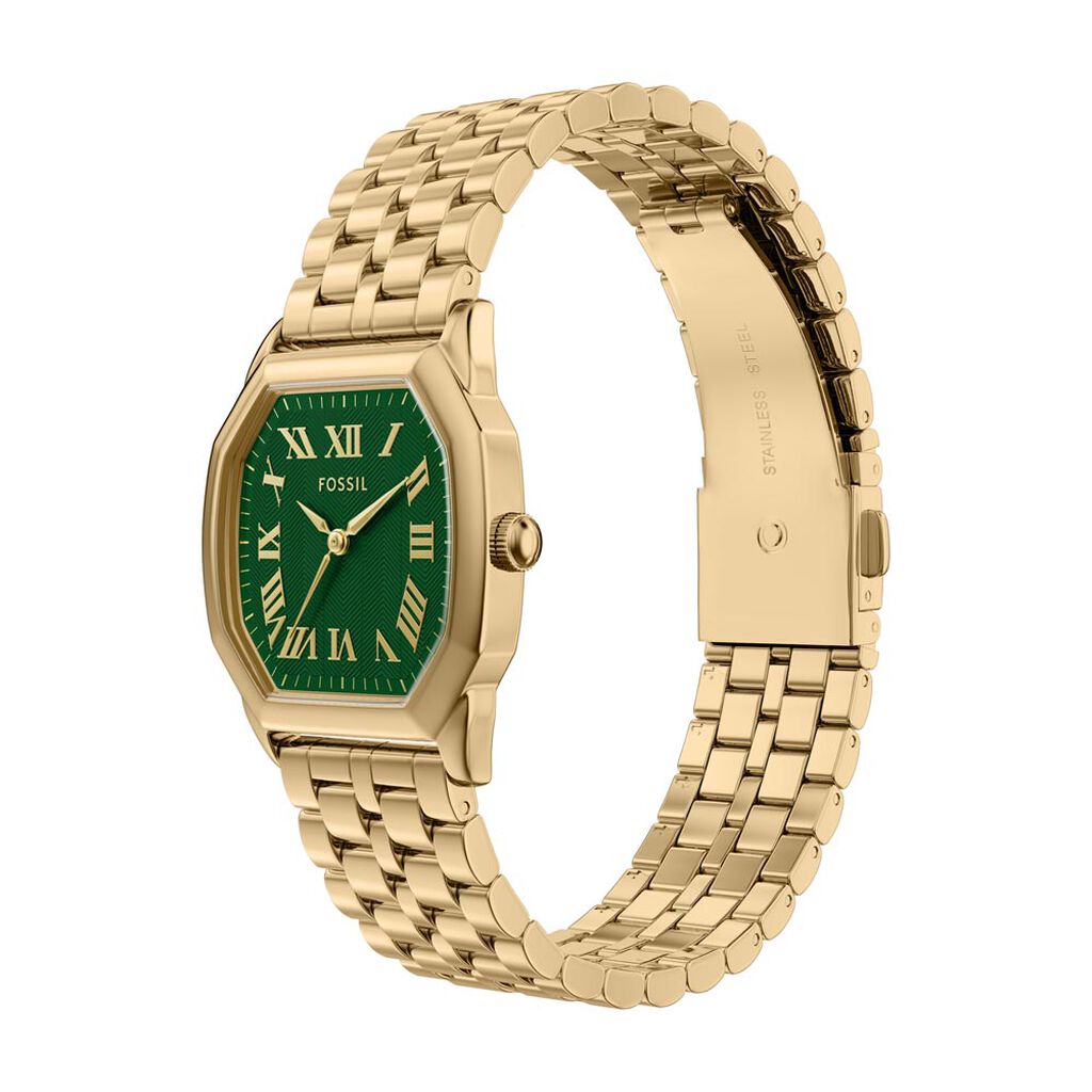 Montre Fossil Harlow Vert - Montres Femme | Histoire d&rsquo;Or