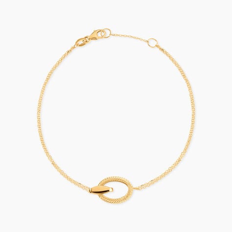Bracelet Iveline Or Jaune - Bijoux sans pierre Femme | Histoire d&rsquo;Or