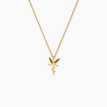 Collier Feelia Argent Dor&eacute; A L'Or 750/1000 - Colliers Enfant | Histoire d&rsquo;Or
