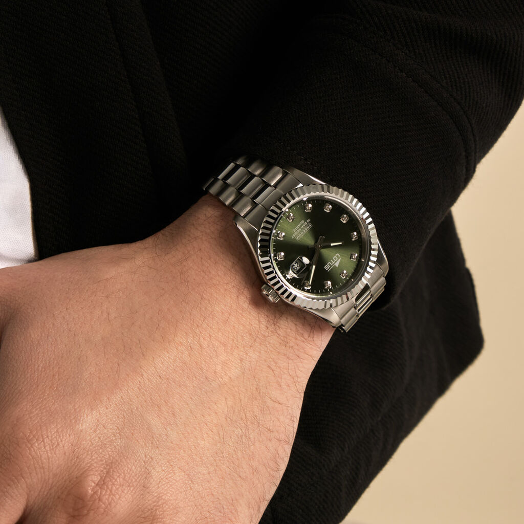 Montre Lotus Freedom 42 Vert - Montres Homme | Histoire d&rsquo;Or