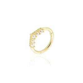 Piercing D'oreille Or Jaune Ailanta Oxydes De Zirconium - Bijoux Femme | Histoire d’Or