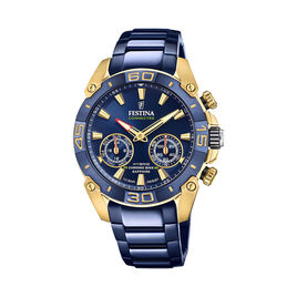 Coffret Montre Festina Chronobike Connectee Hybride Bleu - Montres Homme | Histoire d’Or