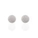 Boucles D'oreilles Puces Ayana Argent Blanc - Boucles d'oreilles fantaisie Femme | Histoire d’Or