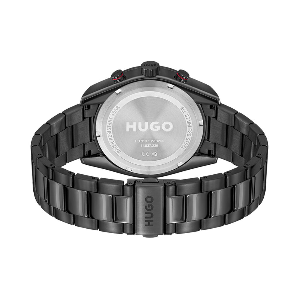 Montre Hugo Fast Noir - Montres Homme | Histoire d’Or