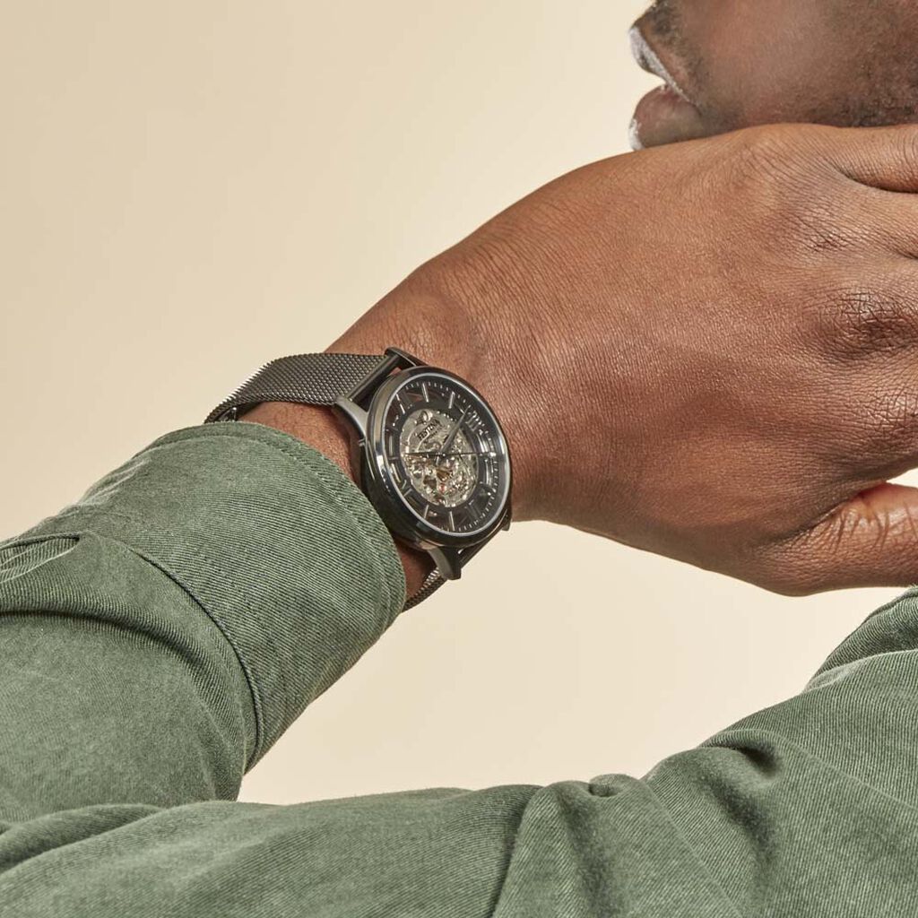 Montre Festina Skeleton Automatic Blanc - Montres Homme | Histoire d’Or