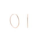 Cr&eacute;oles Argent Rose Olympia - Boucles d'oreilles cr&eacute;oles Femme | Histoire d&rsquo;Or