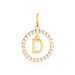Pendentif Gabe Or Jaune Oxyde De Zirconium - Pendentifs Femme | Histoire d’Or