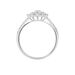 Bague Or Blanc  Chouchana Diamant Synthetique - Bagues avec pierre Femme | Histoire d’Or