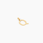Pendentif Ionia Lettre Or Jaune - Pendentifs Famille | Histoire d&rsquo;Or