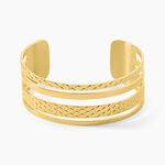 Bracelet Jonc Abram Acier Jaune - Bracelets Femme | Histoire d&rsquo;Or