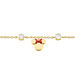 Bracelet Disney Acier Doré Oxyde - Bracelets fantaisie Femme | Histoire d’Or