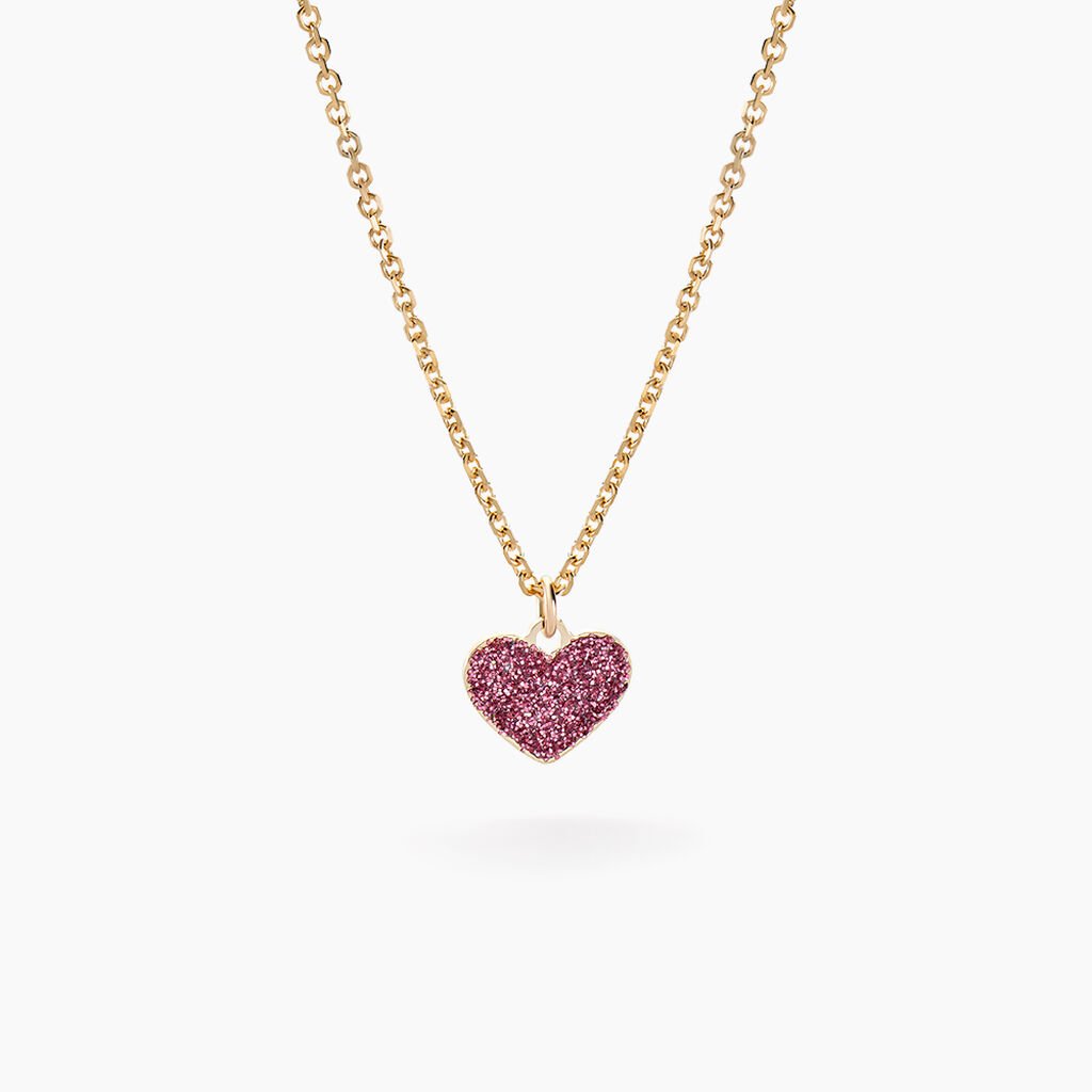 Collier Cerine Coeur Or Jaune - Colliers Enfant | Histoire d&rsquo;Or