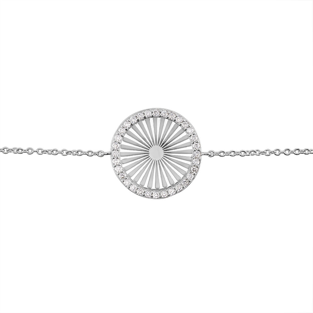 Bracelet Feliz Argent Blanc Oxyde De Zirconium - Bracelets Femme | Histoire d’Or