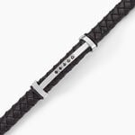 Bracelet Moris Acier Blanc Oxyde De Zirconium - Bracelets Homme | Histoire d&rsquo;Or