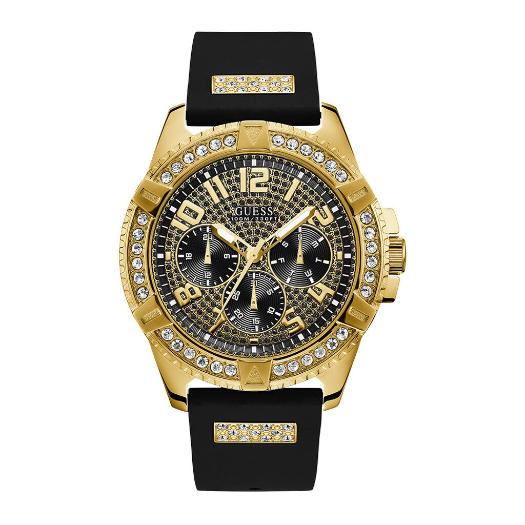 Montre Guess Frontier Noir - Montres Homme | Histoire d&rsquo;Or