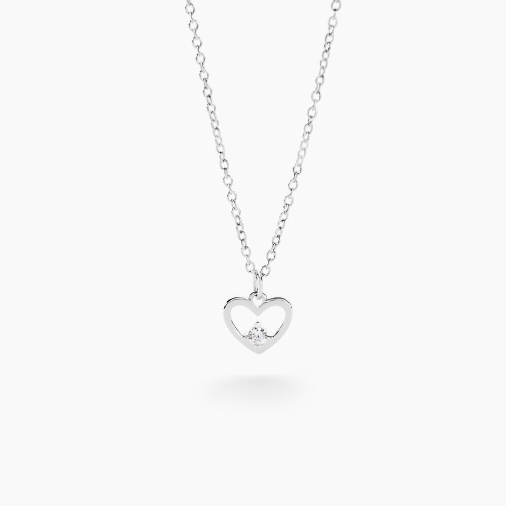 Collier Argent Sabino Oxydes De Zirconium - Colliers fantaisie Femme | Histoire d’Or