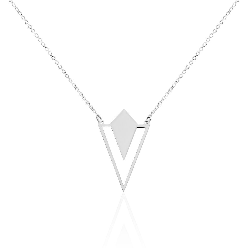 Collier Tylee Argent Blanc - Colliers fantaisie Femme | Histoire d&rsquo;Or