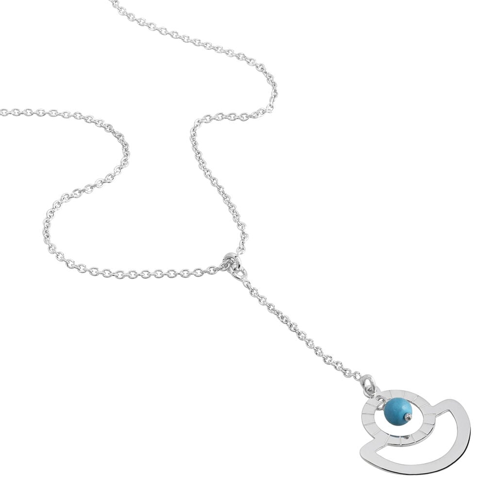 Collier Anaba Argent Blanc - Colliers fantaisie Femme | Histoire d&rsquo;Or
