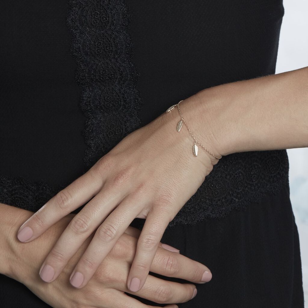 Bracelet Plaqué Or Jaune Libby - Bracelets Femme | Histoire d’Or