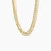 Collier Golden Liana Acier Jaune - Colliers fantaisie Femme | Histoire d’Or
